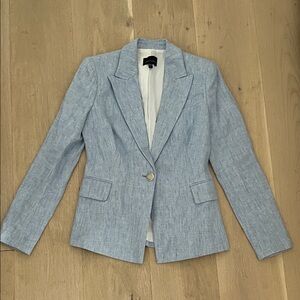 Judith and Charles Light Blue Blazer